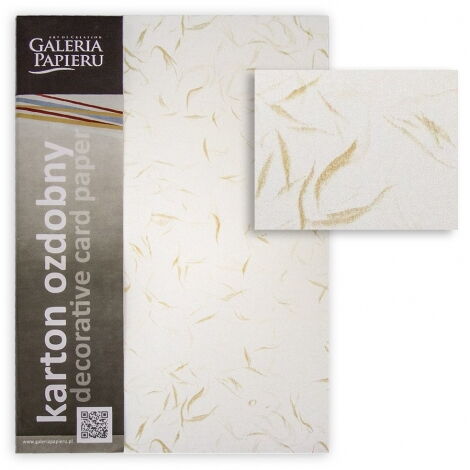 Картон дизайнерский Galeria Papieru WIND 250 г/м2, 20 шт, белый - №2