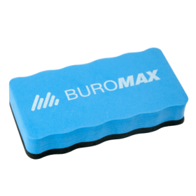 Губка магнитная для досок BUROMAX, синяя