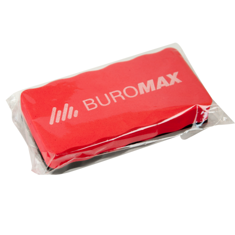 Губка магнитная для досок BUROMAX, ассорти - №1