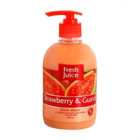 Крем-мыло жидкое FRESH JUICE Strawberry&Guava, 460 мл - №1