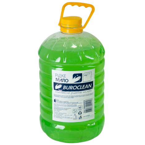 Мыло жидкое BuroClean ECO Травяное, 5 л - №1