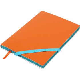 Блокнот Buromax LOLLIPOP, А5,  96 листов, линия, оранжевый