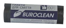 Пакеты для мусора BuroClean ECO 60 л, 40 шт