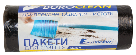 Пакеты для мусора BuroClean EuroStandart прочные 60 л, 40 шт - №1