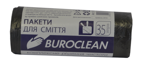 Пакеты для мусора BuroClean 35 л, 30 шт - №1