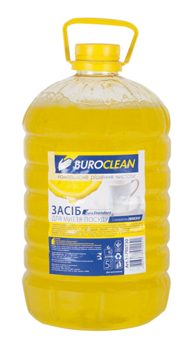 Средство для посуды BuroClean EuroStandart Лимон, 5 л - №1