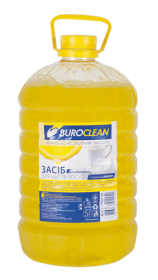 Засіб для посуду BuroClean EuroStandart Лимон, 5 л