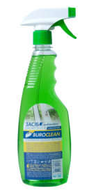 Засіб для миття скла Buroclean Зелене яблуко, 500 мл
