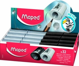 Точилка Maped SATELLITE без контейнера, 1 отвір, асорті