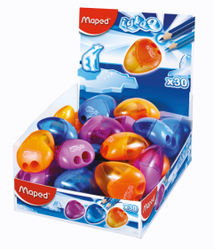 Точилка Maped I-GLOO з контейнером, 2 отвори, асорті