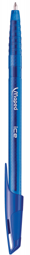 Ручка шариковая Maped ICE 1 мм, синий - №1