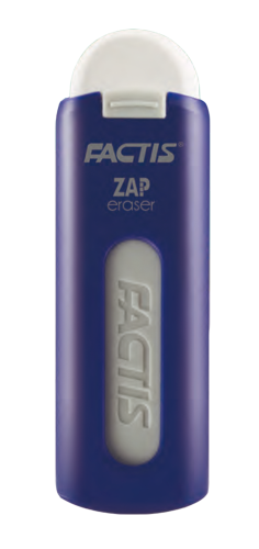 Ластик в пластиковом чехле Factis ZAP - №1