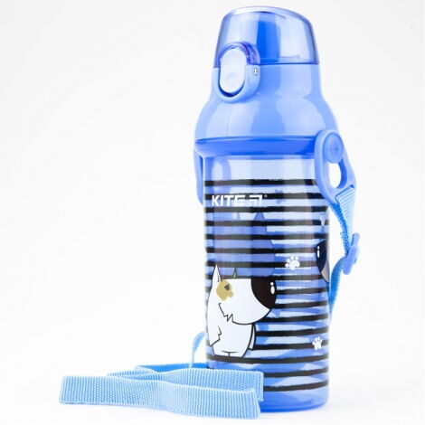 Бутылочка для воды KITE 470 мл, голубая - №2