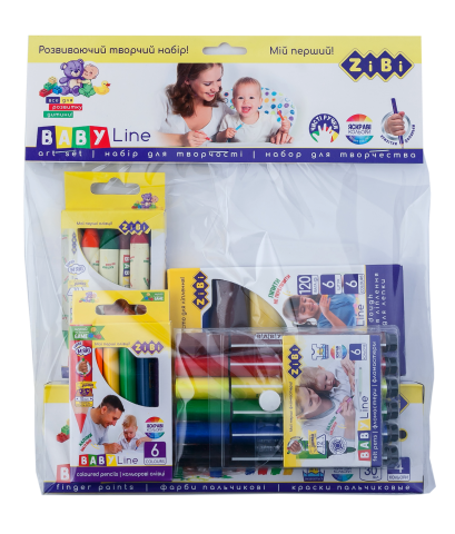 Набор для детского творчества ZiBi Baby Line, 5 предметов - №1