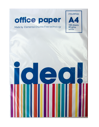 Офисная бумага IDEAL А4, 80 г/м2, 100 листов - №1