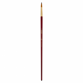 Кисть ZiBi ART Line Cherry 6971 кругла з синтетики №10, довга ручка