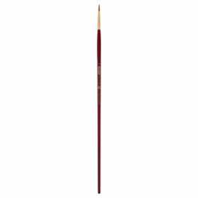 Кисть ZiBi ART Line Cherry 6971 кругла з синтетики №4, довга ручка