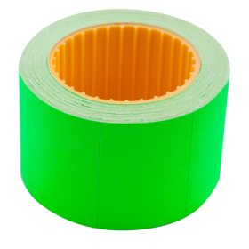 Цінник прямокутний Buromax 35х25 мм, 240 мм, зелений