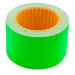 Ценник прямоугольный Buromax 35х25 мм, 240 шт, зеленый - №1