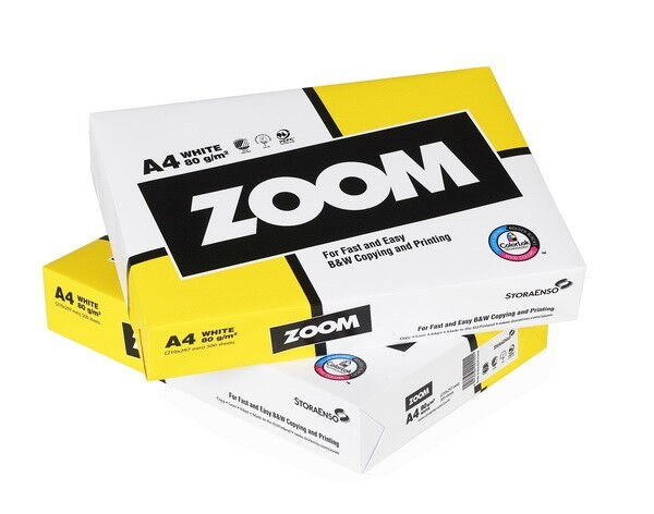 Офисная бумага ZOOM А4, 80 г/м2, 500 листов - №1