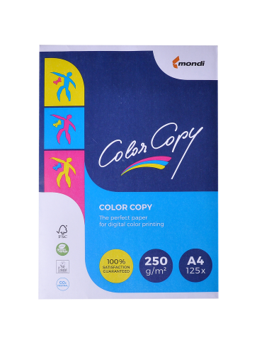 Офисная бумага Color Copy А4, 250 г/м2, 125 листов - №1