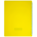 Тетрадь Buromax UKRAINE В5, 96 листов, клетка, желтая/голубая - №3
