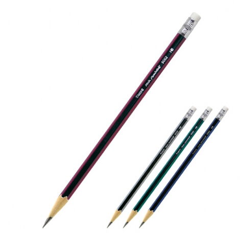 Набор карандашей графитных Axent 9002-А, НВ, 12 шт - №1