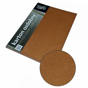 Дизайнерський Картон Galeria Papieru MILLENIUM 220 г/м2, 20 шт, мідний
