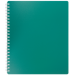 Тетрадь Buromax CLASSIC B5, 80 листов, клетка, зеленая - №1
