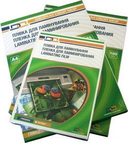 Плівка 54х86 100мк глянцева
