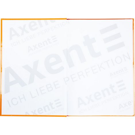 Книга записная Axent Maps Prague А4, 96 листов, клетка, персиковая - №4
