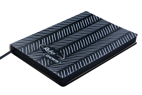 Ежедневник датированный 2020 Buromax Design RELAX, черный, А5 - №2