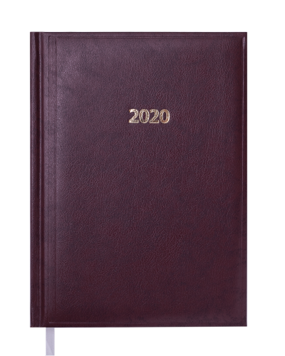 Ежедневник датированный 2020 Buromax BASE (Miradur), коричневый - №1