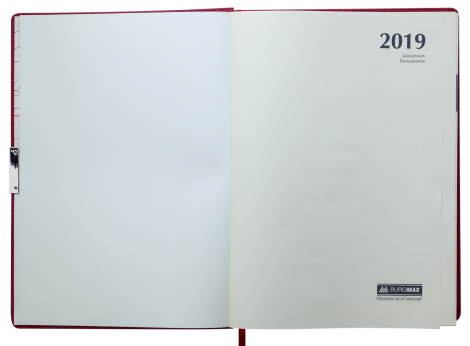 Ежедневник датированный 2020 Buromax DONNA, белый - №3