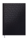 Ежедневник датированный 2020 Buromax VELVET, черный - №1
