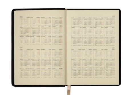 Ежедневник недатированный Buromax FLEUR А6, бежевый - №5