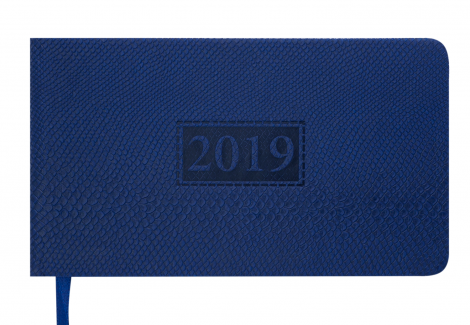Еженедельник датированный 2020 Buromax Карманный AMAZONIA, синий, 9.5х17 см - №1