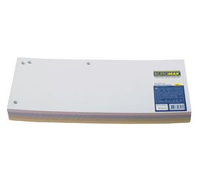 Индекс-разделитель Buromax 10,5х23 см, картон, ассорти, 100 шт
