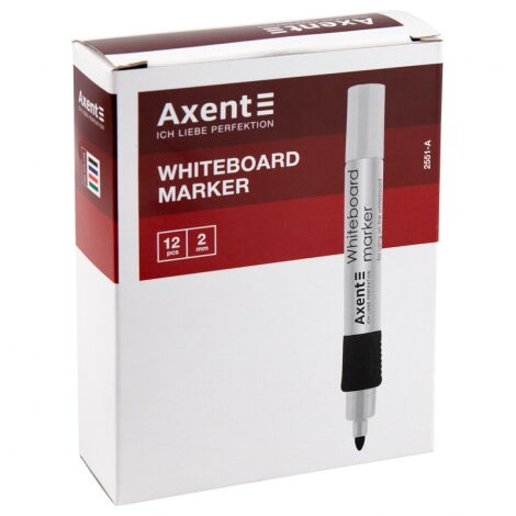 Маркер для досок Axent Board 2551-A, 2 мм, черный - №2