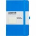 Книга записная Axent Partner 12.5х19.5 см, 96 листов, точка, голубая - №1