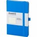 Книга записная Axent Partner 12.5х19.5 см, 96 листов, точка, голубая - №2