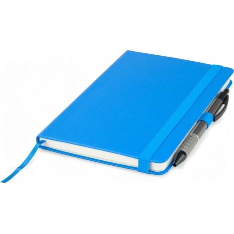 Книга записная Axent Partner 12.5х19.5 см, 96 листов, точка, голубая - №7