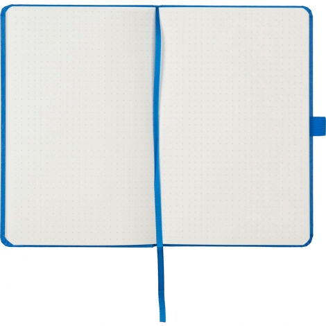 Книга записная Axent Partner 12.5х19.5 см, 96 листов, точка, голубая - №8