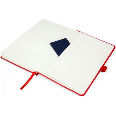 Книга записная Axent Partner 12.5х19.5 см, 96 листов, точка, красная - №6