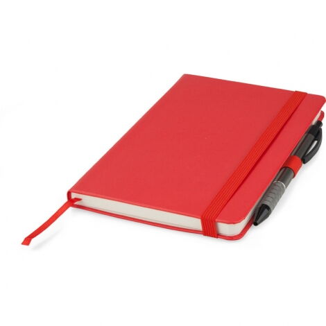 Книга записная Axent Partner 12.5х19.5 см, 96 листов, точка, красная - №7