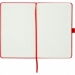 Книга записная Axent Partner 12.5х19.5 см, 96 листов, точка, красная - №8