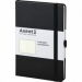 Книга записная Axent Partner 12.5х19.5 см, 96 листов, без линовки, черная - №2