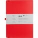 Книга записная Axent Partner Grand 21х29.5 см, 100 листов, клетка, красная - №3