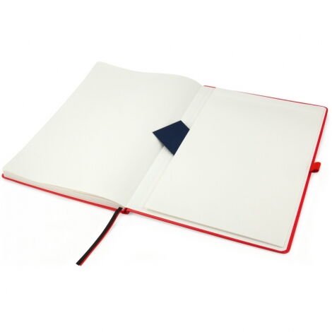Книга записная Axent Partner Grand 21х29.5 см, 100 листов, клетка, красная - №6