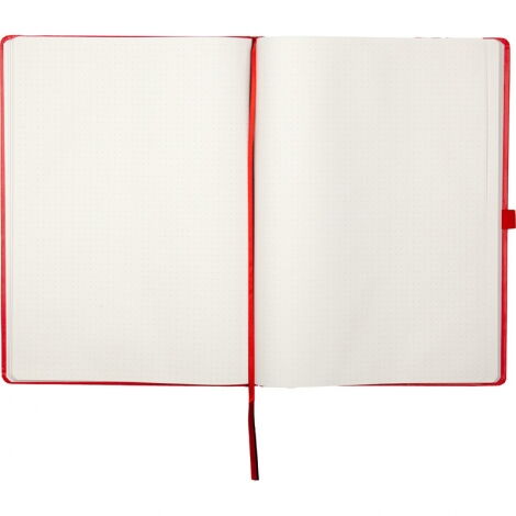 Книга записная Axent Partner Grand 21х29.5 см, 100 листов, точка, красная - №8